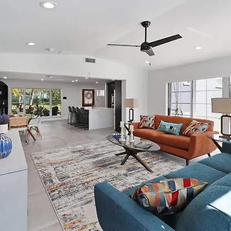 Palm Tree Paradise Tampa Pool Home